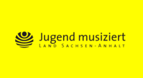 Logo des Wettbewerbes Jugend musiziert im Land Sachsen-Anhalt